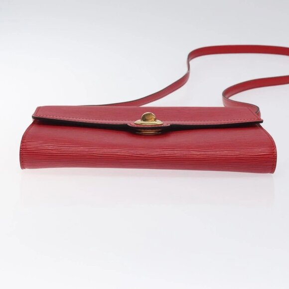 LOUIS VUITTON Epi Pochette Arche Shoulder Bag Red - Picture 5 of 16